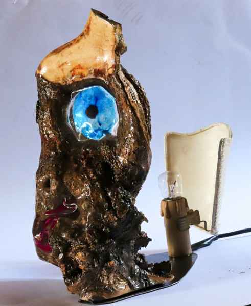 sculture con legno riciclato