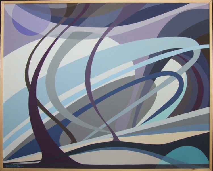 Energia - acrilico su tela 80 x 100 cm