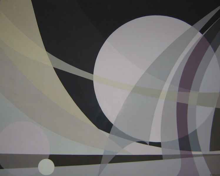 Trasparenze - Tempera su carta 80 x 100 cm