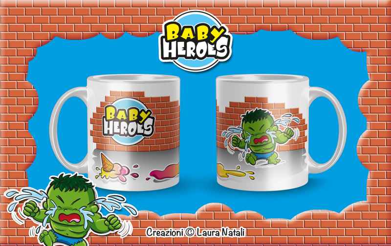 Baby Heroes_ Tazza Baby Hulk