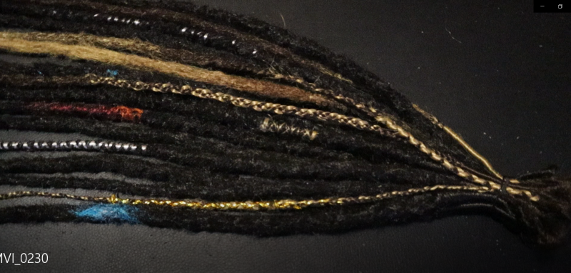 Set da 15 cyberdreads castano e biondo