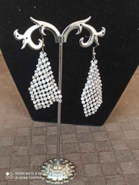 Orecchini artigianali in acciaio e alluminio 12€