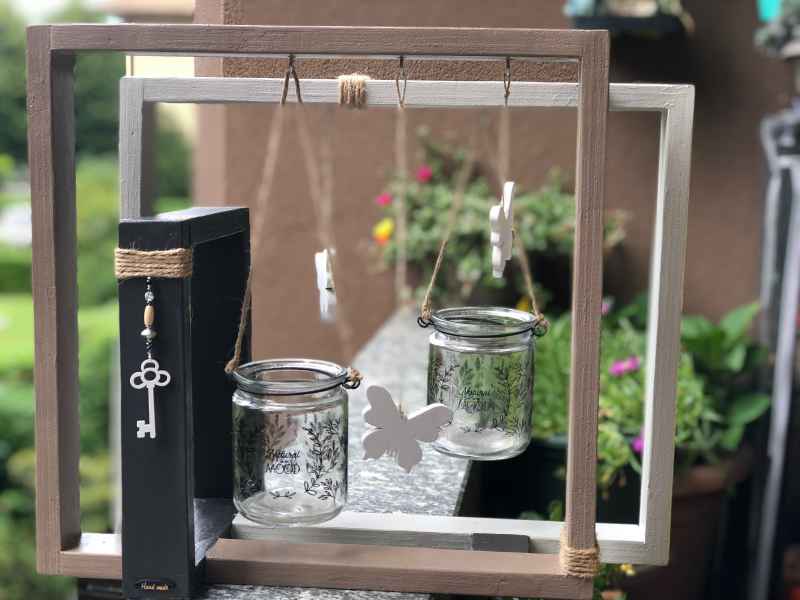 Portapiante, fiori, candele