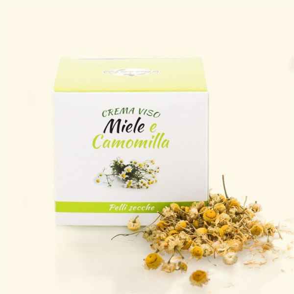 Crema Viso Miele e Camomilla per pelli secche 50 ml