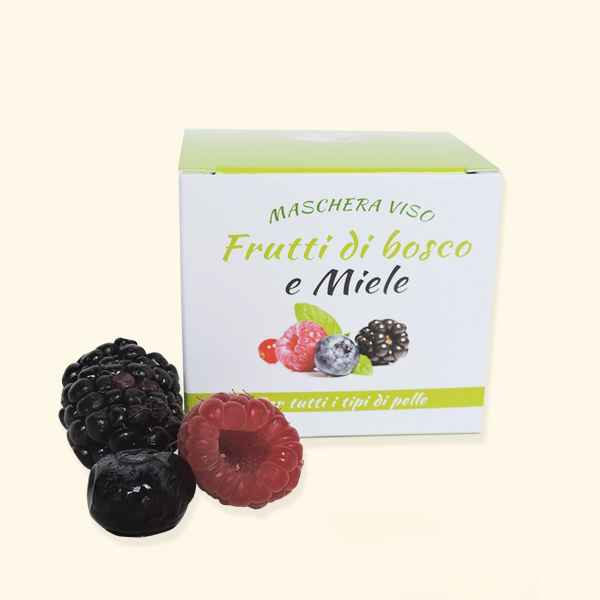 Maschera Viso ai Frutti di Bosco e Miele 50 ml
