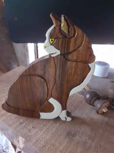 animali in legno