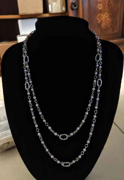 Collana sottile Collezione I LOVE PEARLS