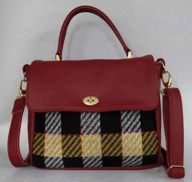 BORSA IN TESSUTO SCOZZESE