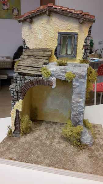 mini presepe - capanna